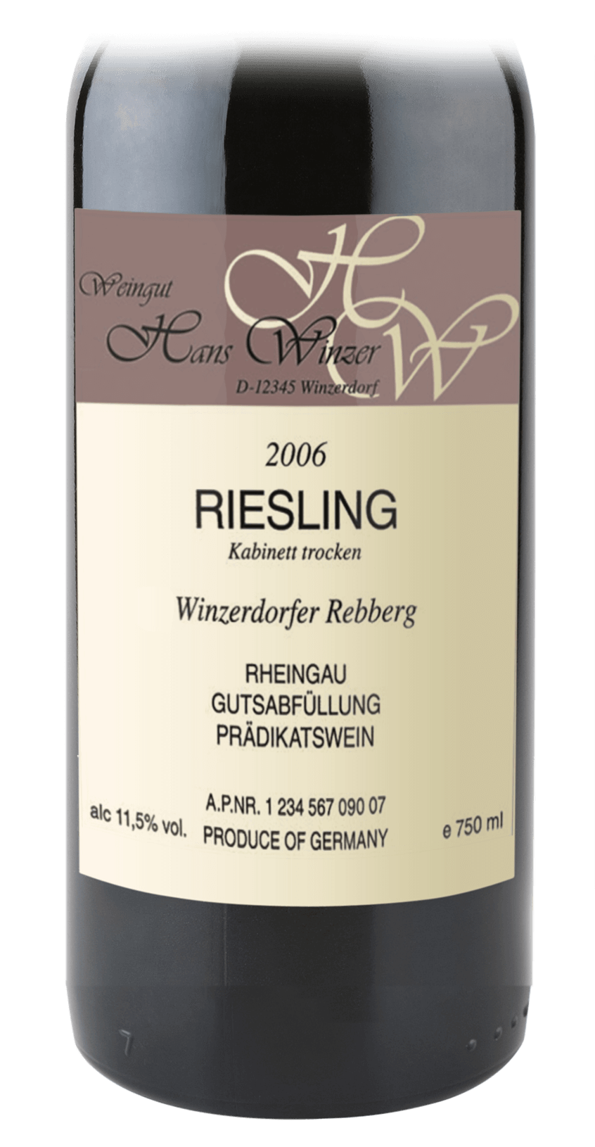 germany wine label reading